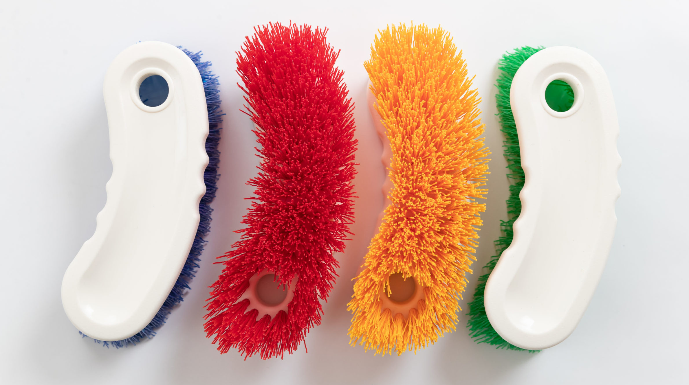 〔セット販売〕 カウゼル ハンディブラシ黄 HB-Y 1個〔×10セット〕